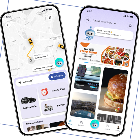 Lumi App - Map Screen